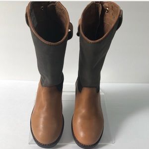 Ralph Lauren Kids Leather High Boots